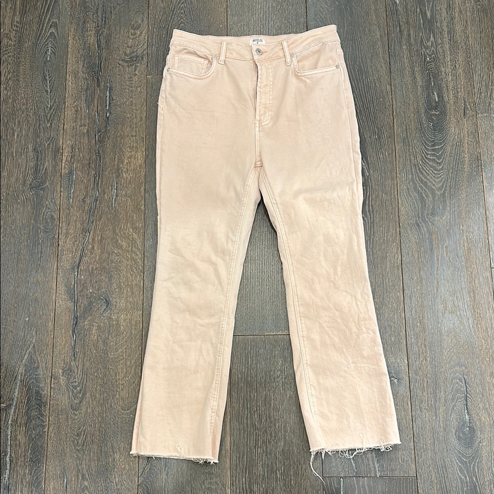 Articles Of Society Women's Light Pink/Peach Jeans